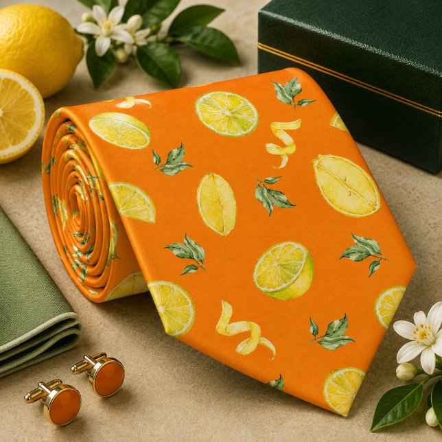 Citrus Citron mönster Slips (Skapare uppladdad)