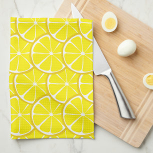 Citrus citronkökshandduk för sommar kökshandduk