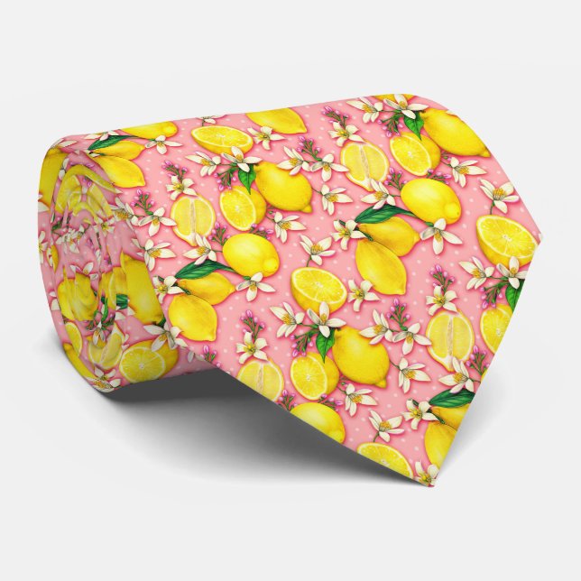 Citrus Citronmönster Slips (Rullad)