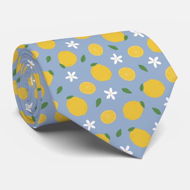 Citrus Citronmönster Slips (Rullad)
