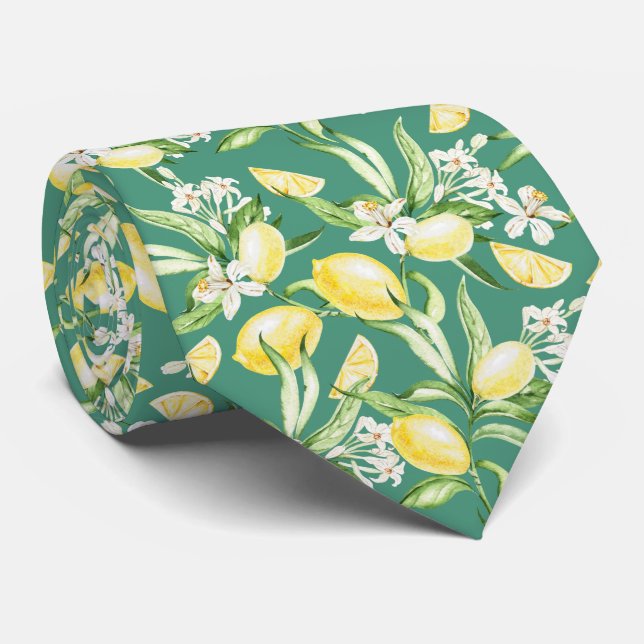 Citrus Citronmönster Slips (Rullad)