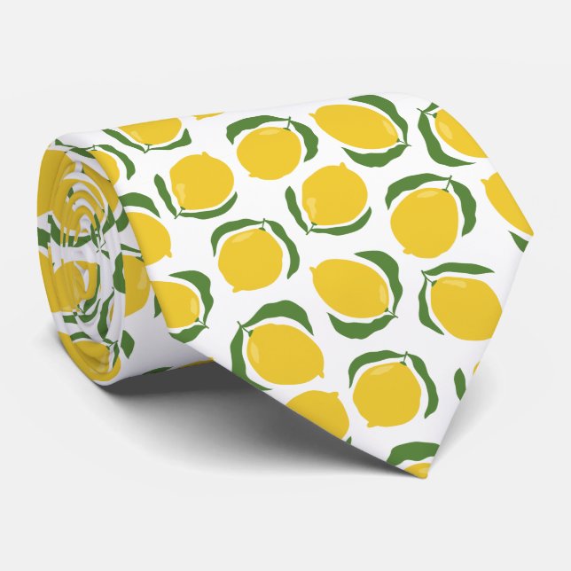 Citrus Citronmönster Slips (Rullad)
