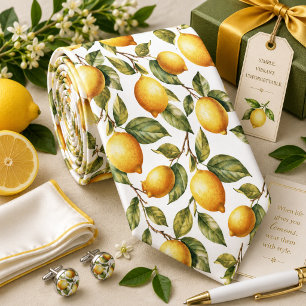 Citrus Citronmönster Slips