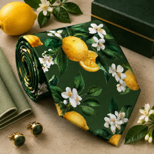 Citrus Citronmönster Slips