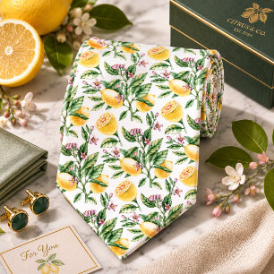 Citrus Citronmönster Slips