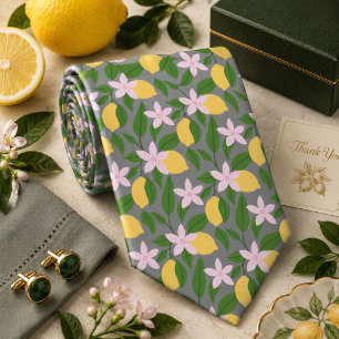 Citrus Citronmönster Slips