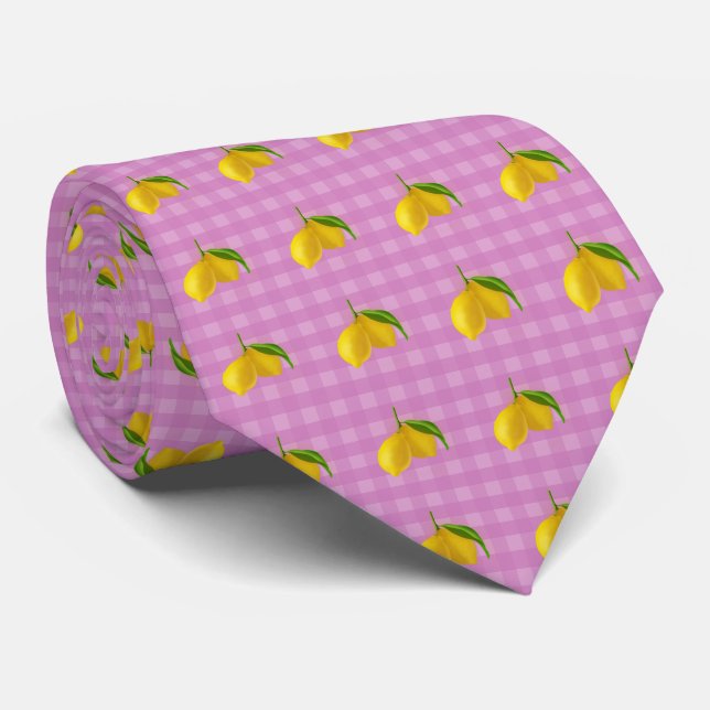 Citrus Citronmönster Slips (Rullad)