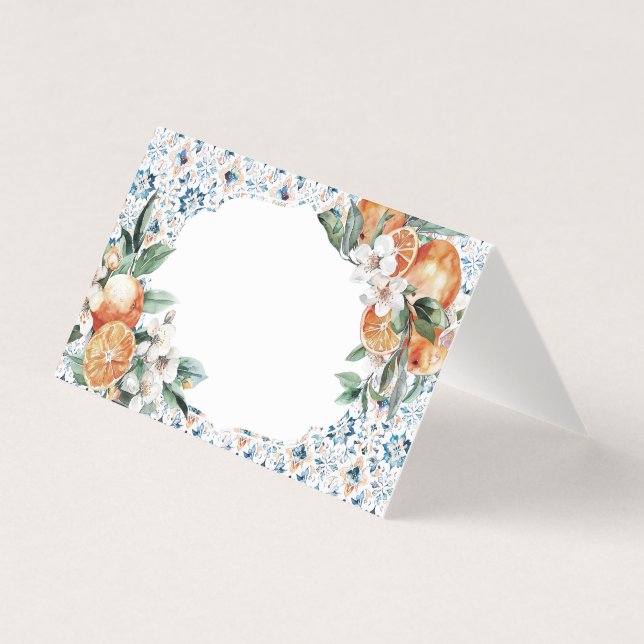 Citrus Citrus-Italien i Tuscany-plattan-platskort  Kort (Framsida)