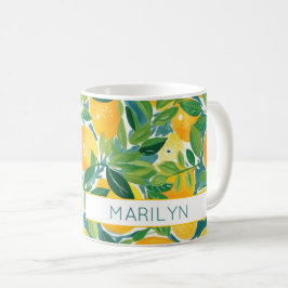 Citrus Citrus Oranges Limes NAMN Colorful Lemon Tr Kaffemugg