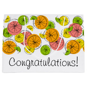 Citrus Congratulations! presentpåse stor