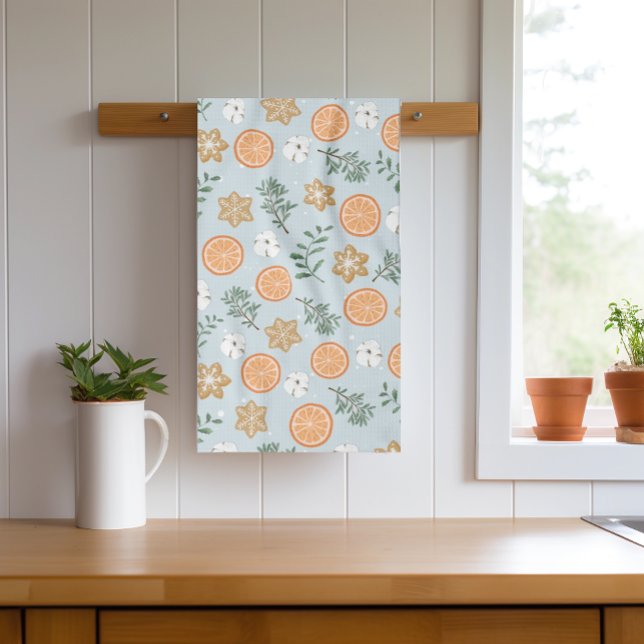 Citrus Cotton Jul Cookie Southern Charm Kökshandduk (Skapare uppladdad)