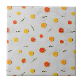 Citrus Decorative Tile Kakelplatta