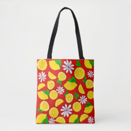 Citrus Delight Tote Bag Tygkasse