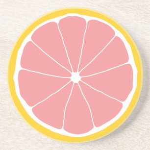 Citrus drinkkustfartyg, citrus dekor, underlägg