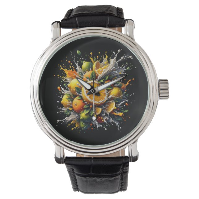 Citrus Explosion Armbandsur (Framsida)