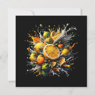 Citrus Explosion Inbjudningar