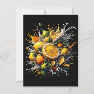 Citrus Explosion Vykort