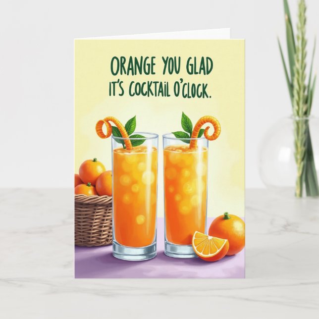 Citrus födelsedags kort (Framsida)