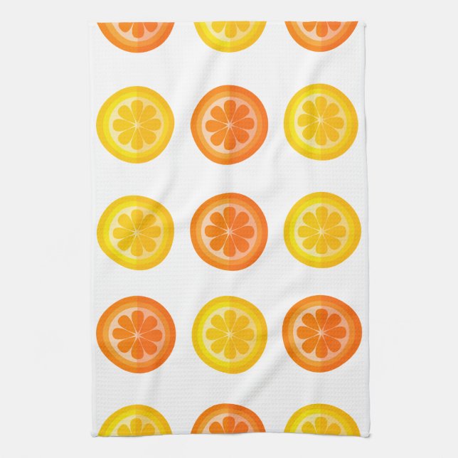 Citrus Fresh Tea Towel Kökshandduk (Vertikal)