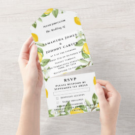 Citrus Fruit Exotic Garden Gult Lemon Bröllop