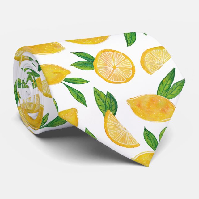 Citrus Fruit Mönster Slips (Rullad)
