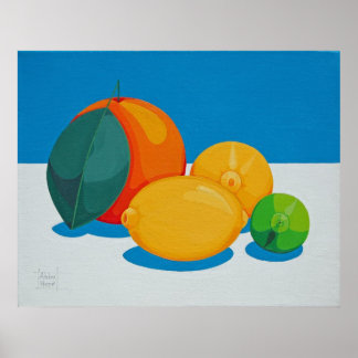 Citrus Fruit Poster