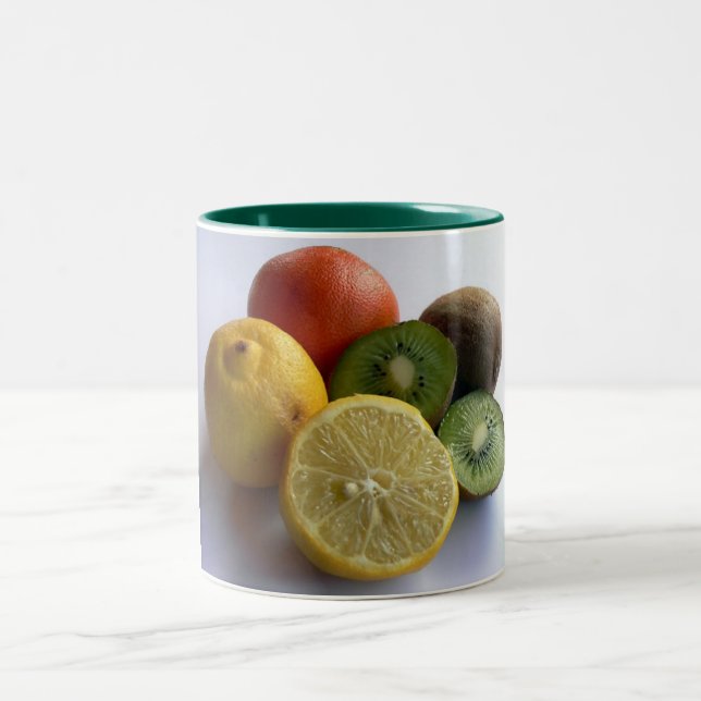 Citrus Fruit Två-Tonad Mugg (Center)