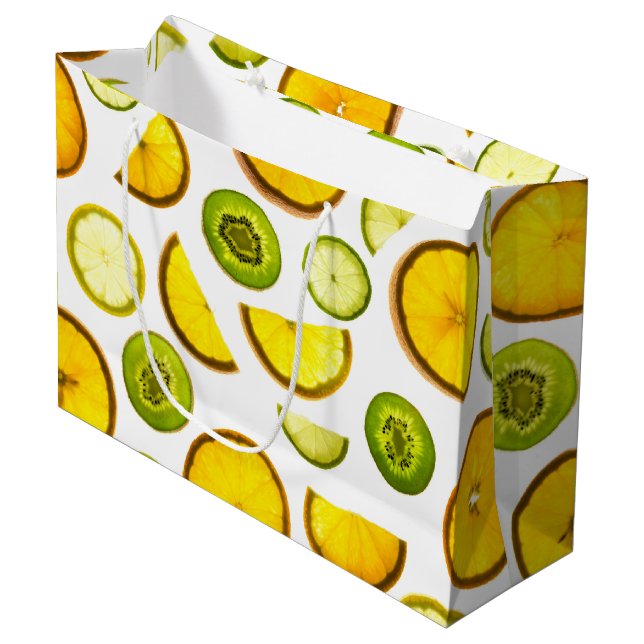 Citrus Fruits Gift Bag (Framsidan Vinklad)