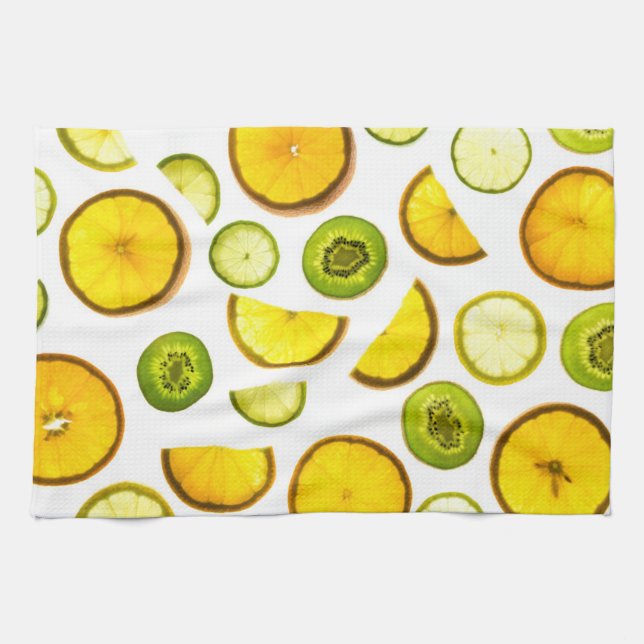 Citrus Fruits Kitchen Towel Kökshandduk (Horisontell)