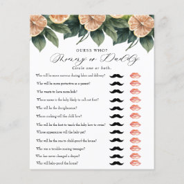 Citrus Greenery | Barnstödsspel | Mamma pappa