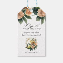 Citrus Greenery | Pop det när hon väljer att vara  Presentetikett