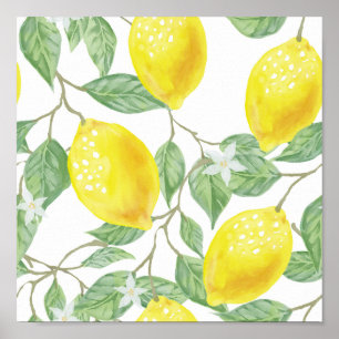 Citrus Gult Citrus Poster