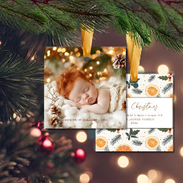 Citrus Hygge God jul Julgransprydnad Keramik