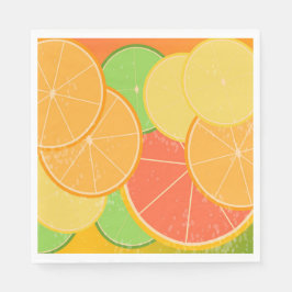 Citrus Joy Papper Napkins Pappersservett