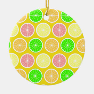 Citrus Julgransprydnad Keramik