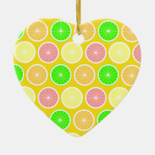 Citrus Julgransprydnad Keramik