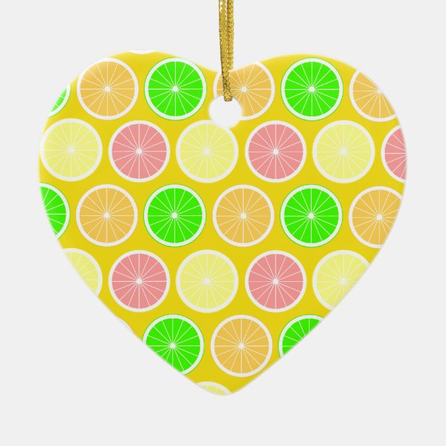 Citrus Julgransprydnad Keramik (Framsidan)