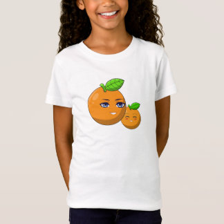Citrus Kärlek - kärleksfull orange morsa och son T Shirt
