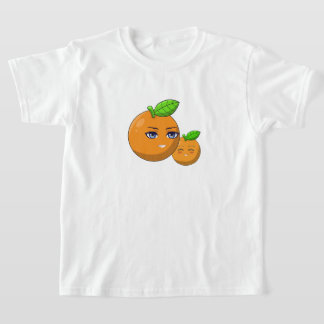 Citrus Kärlek - kärleksfull orange morsa och son T Shirt