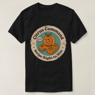 Citrus Kommando Svep Höger För Att Vinna Orange T Shirt