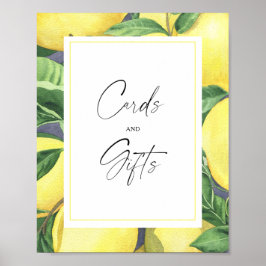 Citrus - Kort och presenter Poster