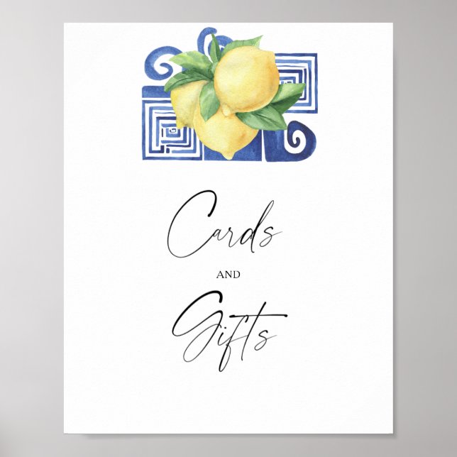 Citrus - Kort och presenter  Poster (Framsidan)