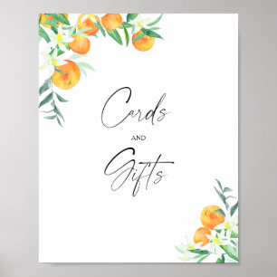 Citrus - Kort och presenter Poster