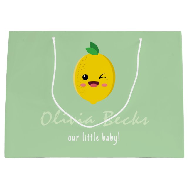 Citrus Lemon Baby Shower (Framsidan)