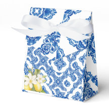 Citrus Lemon Blue Tile Favoritbox