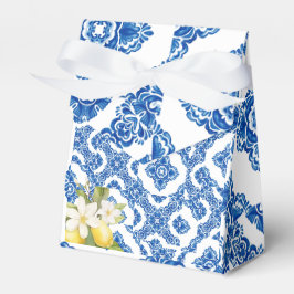 Citrus Lemon Blue Tile Favoritbox Presentaskar
