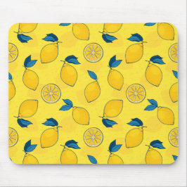 Citrus Lemon, färsk Musmatta