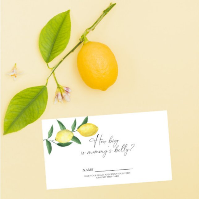 Citrus lemon - Hur stort är mamma Bebelly-spelet? Tilläggskort (Skapare uppladdad)