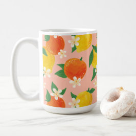Citrus Lemon Orange Tea Coffee Mug Kaffemugg