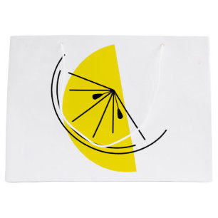 Citrus Lemon-presentpåse stor